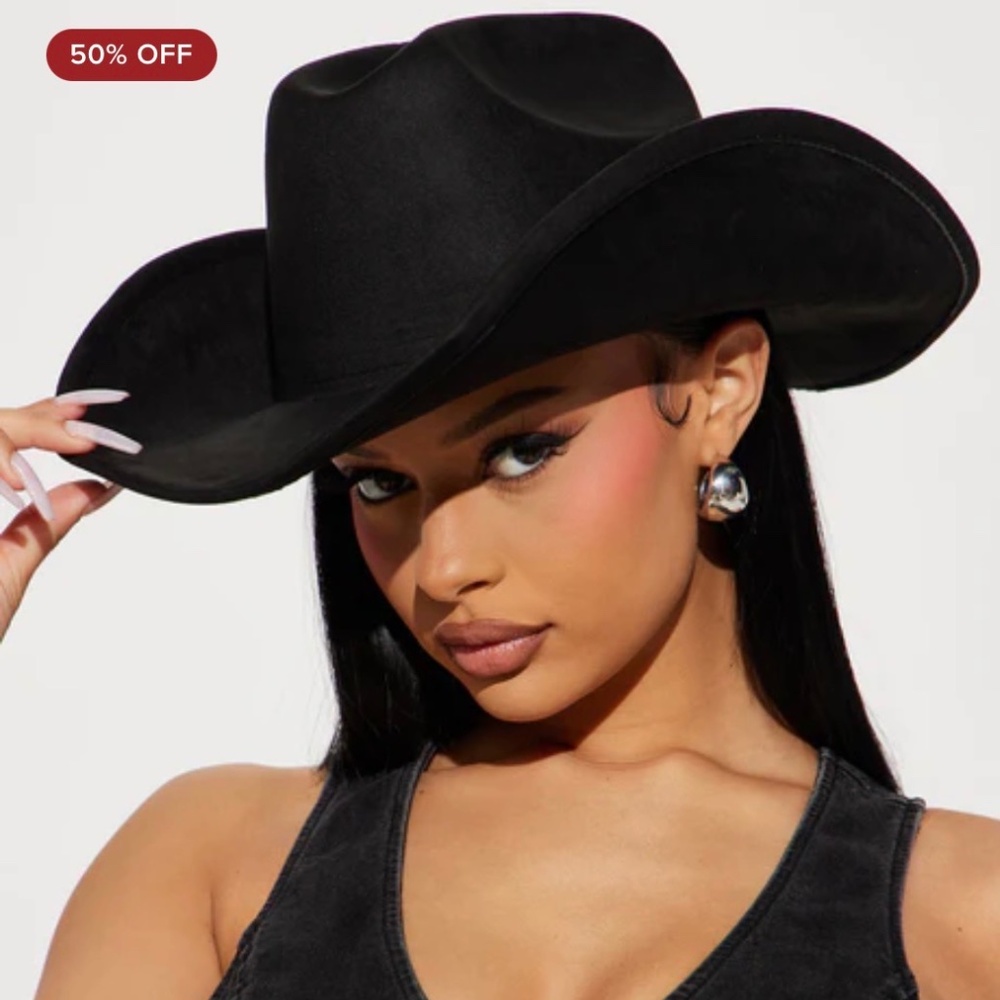 Black Cowboy Hat Women